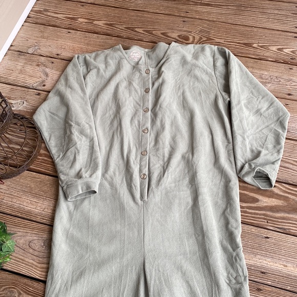 Cabela’s Micro fleece one piece suit, footless pajamas - Picture 2 of 4